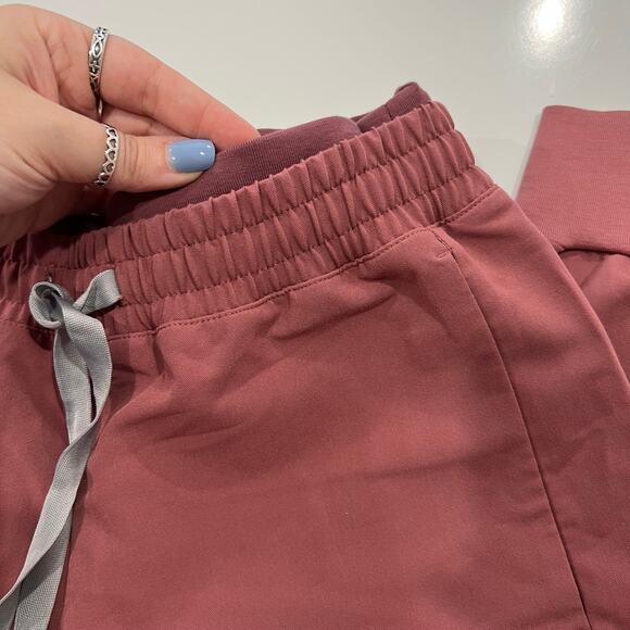 Figs Mari Skinny Jogger Scrub Pants XS Mineral Mauve - Picture 6 of 6